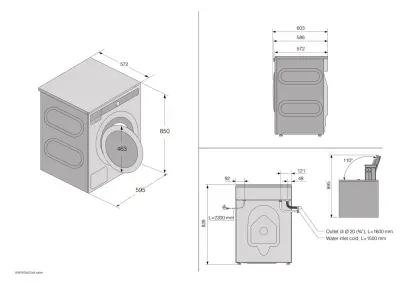 ASKO W1084BW