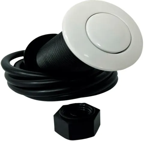 Bone Crusher пневмокнопка удлиненная Long Air switch (white)