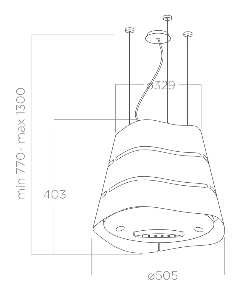 ELICA WAVE UX BL MAT/F/51