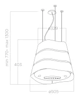 ELICA WAVE UX BL MAT/F/51