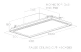 ELICA ILLUSION NO MOTOR BL MAT/A/100