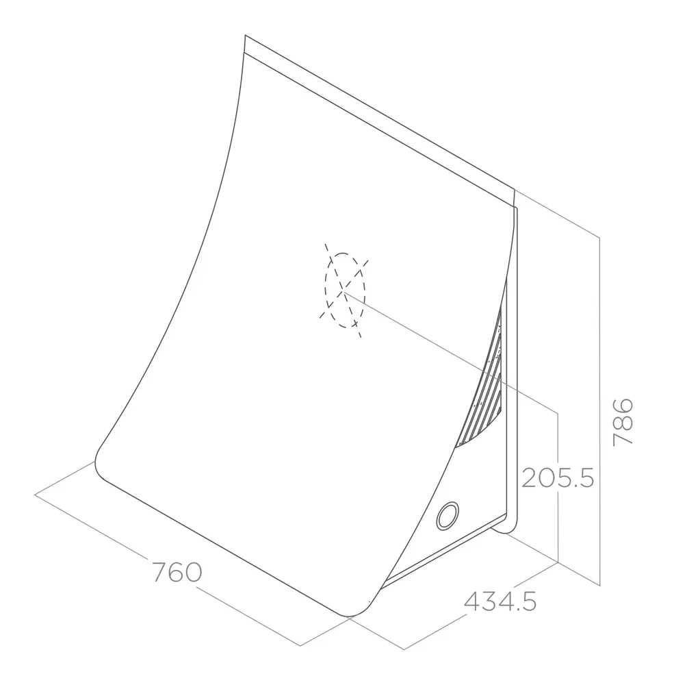 ELICA NUAGE DRYWALL/F/75