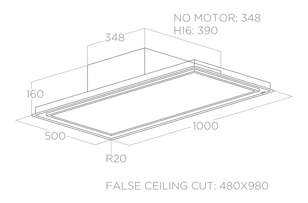ELICA SKYDOME H16 A/100
