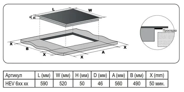 Evelux HEV 642 W
