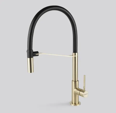 Falmec TREVI PRO PVD BRUSHED PALE GOLD, смеситель, золото