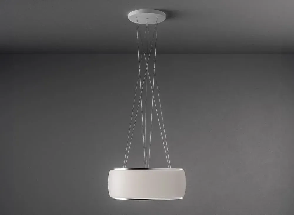 Falmec SOFFIO IS 58 White Satin Glass