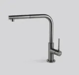 Falmec TREVI CORNER PVD BRUSHED GUN METAL, смеситель, оружейная сталь
