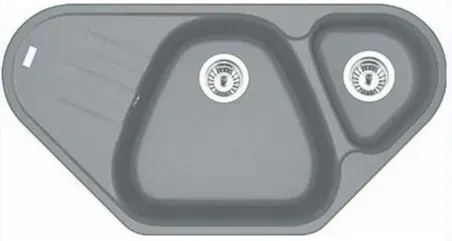 Franke AZG 661-E, мойка, гранит, серый камень