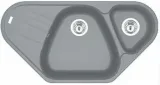 Franke AZG 661-E, мойка, гранит, серый камень