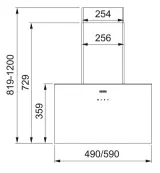 Franke LENS 60 BK/SS