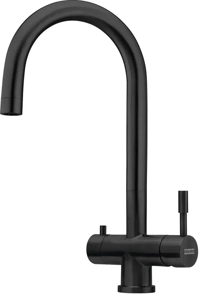 Franke EOS Clear Water сталь PVD, смеситель, черный матовый