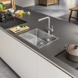 Franke Atlas Clear water, смеситель, нержавеющая сталь