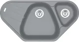 Franke AZG 661-E, мойка, гранит, серый камень