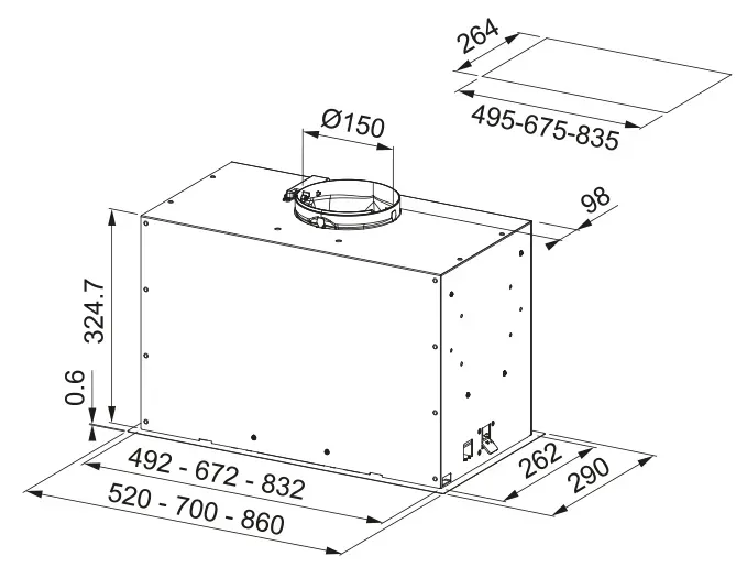 Franke FBFP XS A70 KL