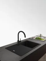 Franke Lina XL, смеситель, черный матовый