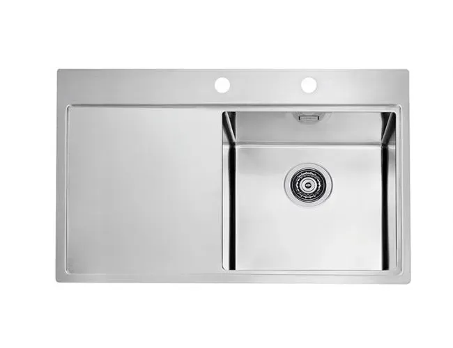 Мойка PURE 40R 90 790X5251X правая чаша и левое крыло в ком. с сифоном 1127252 (1103651) KMB