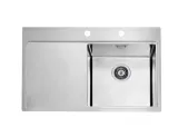 Мойка PURE 40R 90 790X5251X правая чаша и левое крыло в ком. с сифоном 1127252 (1103651) KMB