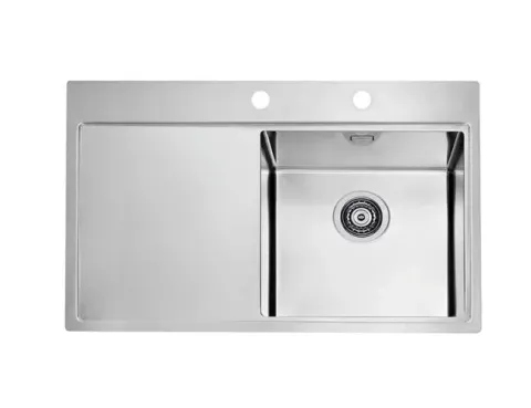 Мойка PURE 40R 90 790X5251X правая чаша и левое крыло в ком. с сифоном 1127252 (1103651) KMB