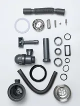 Кухонная мойка Grandex Aqua COMFORT 56U (500206) CARBON