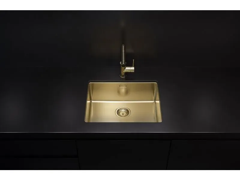 Мойка KOMBINO 50 MONARCH SAT-90 542X442X195 U в компл. с выпуском без сифона (1122674) BRONZE