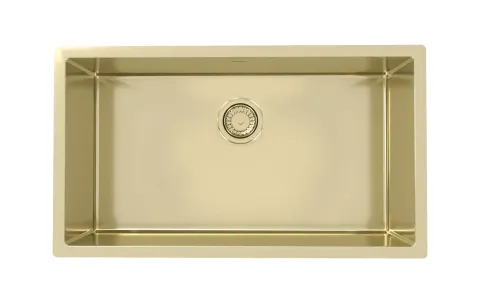 Мойка QUADRIX 60 MONARCH 740x400x200 в компл. с выпуском без сифона (1117478) ANTHRACITE