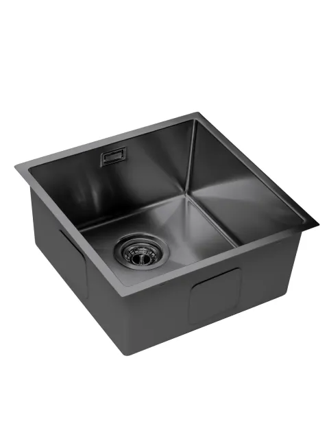 Мойка Grandex Aqua PROLINE 44, 440х440х200, сифон в комплекте (3034133) COPPER
