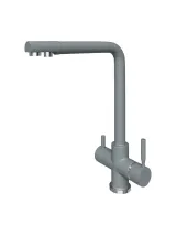 Смеситель кухонный Grandex Aqua PURE-L (9001015) CONCRETE