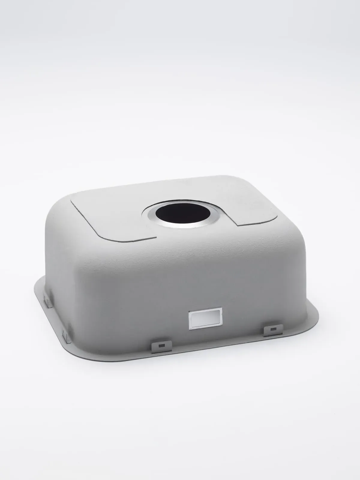Мойка Grandex Aqua SELECT 36 L, 424х364х200 (слив вдоль длинной стороны), сифон в комплекте (200332) SAT