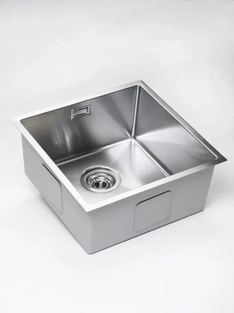 Мойка Grandex Aqua PROLINE 44, 440х440х200, сифон в комплекте (303413) SAT