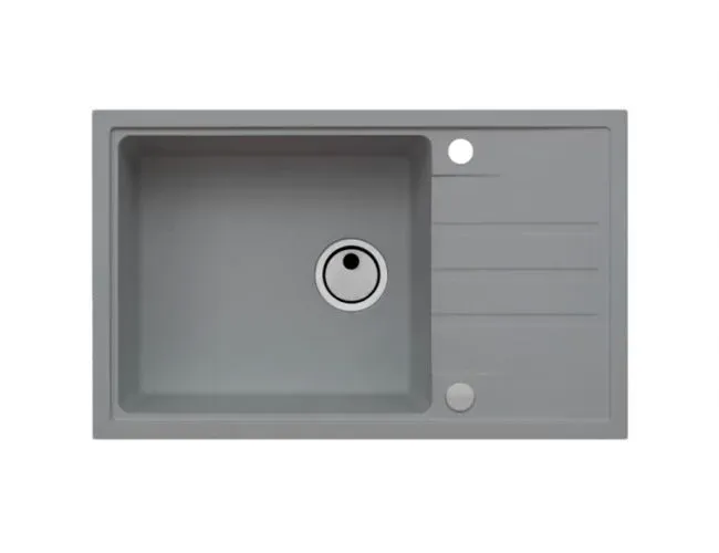 Мойка INTERMEZZO 130 GRANITAL CARBON - G91 780X480X200 1X в компл.с сифоном 111729 G11 ARCTIC