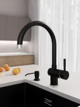 Смеситель кухонный Grandex Aqua BASIC-C (9003015) ARCTIC