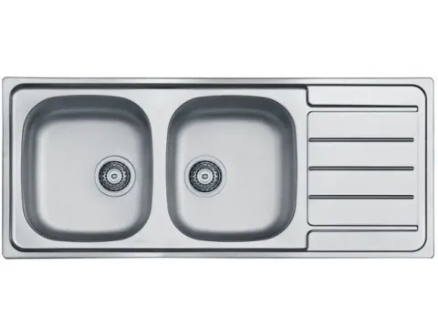 Мойка LINE 100 -90 1160X500 в компл. с сифоном 1130555 NAT