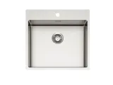 Мойка для кухни NOX 120 540x515x200 в комплекте с интегрированным сифоном (1149937) BRS