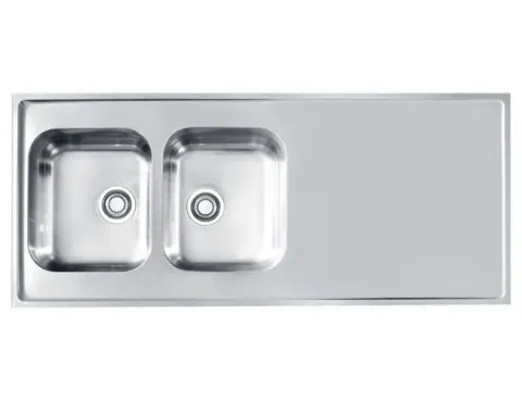 Мойка CLASSIC PRO 110 -1400X600 в комплекте с сифоном 1130555 SAT