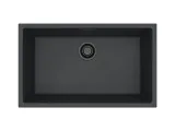 Мойка для кухни OMNI 40 GRANITAL DEEP BLACK-G90 BLACK EDITION 750x450x198 с сифоном(1150064) G11 ARCTIC