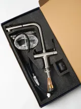 Смеситель кухонный Grandex Aqua Integra-SP SAT (902049) НЕРЖ