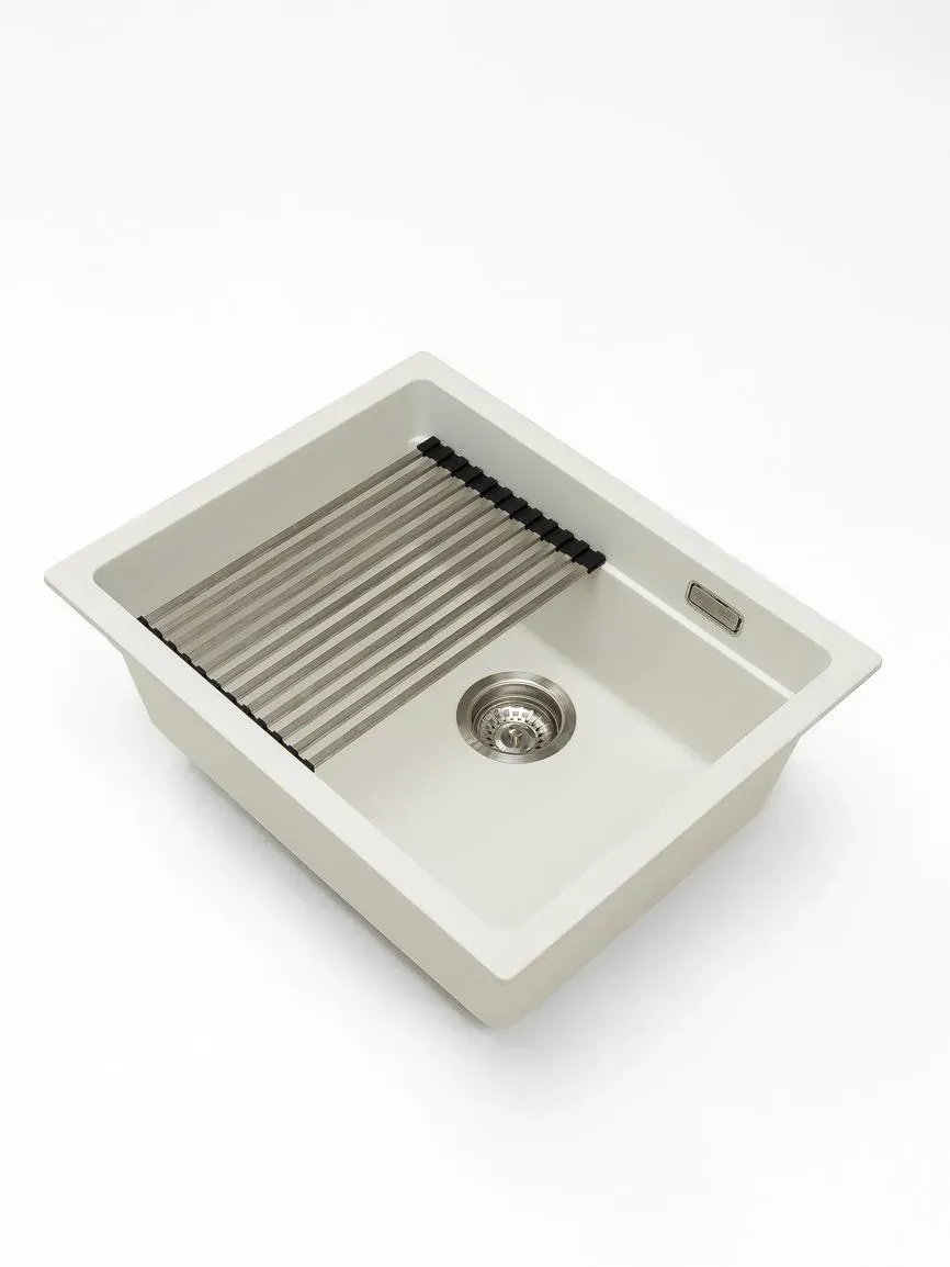 Кухонная мойка Grandex Aqua COMFORT 56U (500206) BEIGE