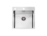 Мойка PURE 20 -90 465X525 в комплекте с сифоном 1127252 (1103608) KMB