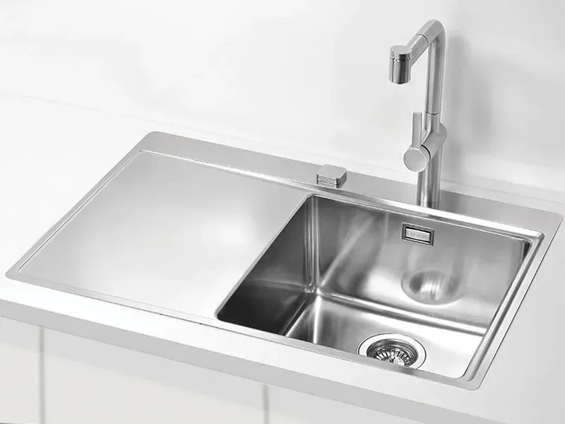 Мойка PURE 40R 90 790X5251X правая чаша и левое крыло в ком. с сифоном 1127252 (1103651) KMB
