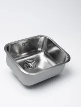 Мойка Grandex Aqua SELECT 36 L, 424х364х200 (слив вдоль длинной стороны), сифон в комплекте (200332) SAT