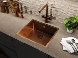 Мойка Grandex Aqua OPTIMA 49, 490х440х200, (5010862) COPPER