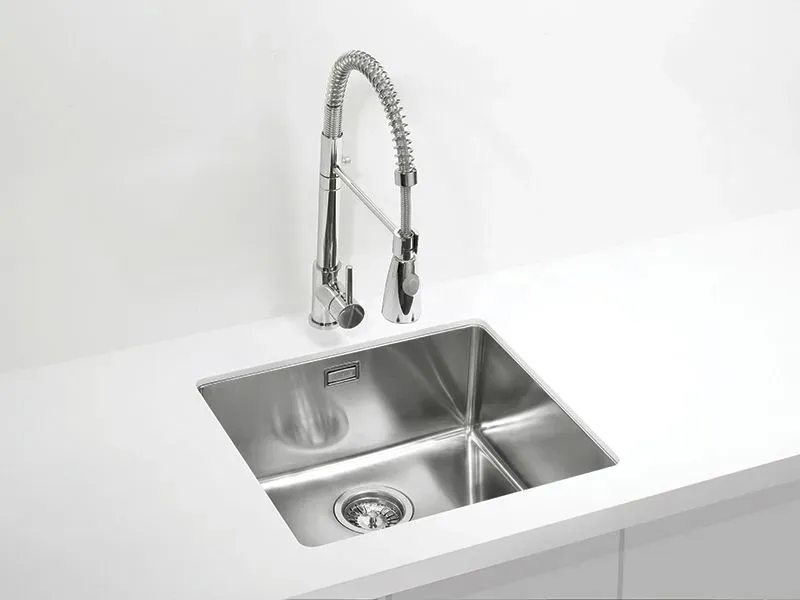 Мойка KOMBINO 40 -90 450X400X195 в комплекте с сифоном 1130550 (1100236) SAT