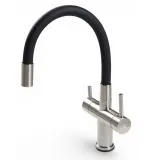 Смеситель кухонный Grandex Aqua Flex (902038) SAT