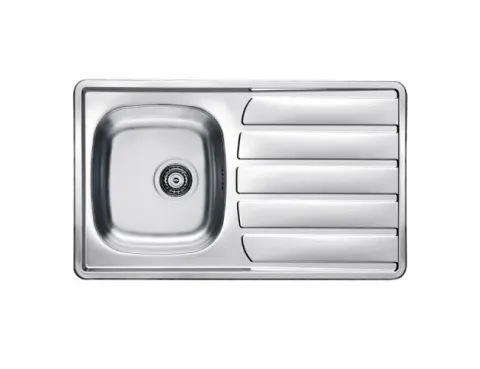 Мойка ZOOM 30 -90 860X500 в комплекте с сифоном 1130550 NAT