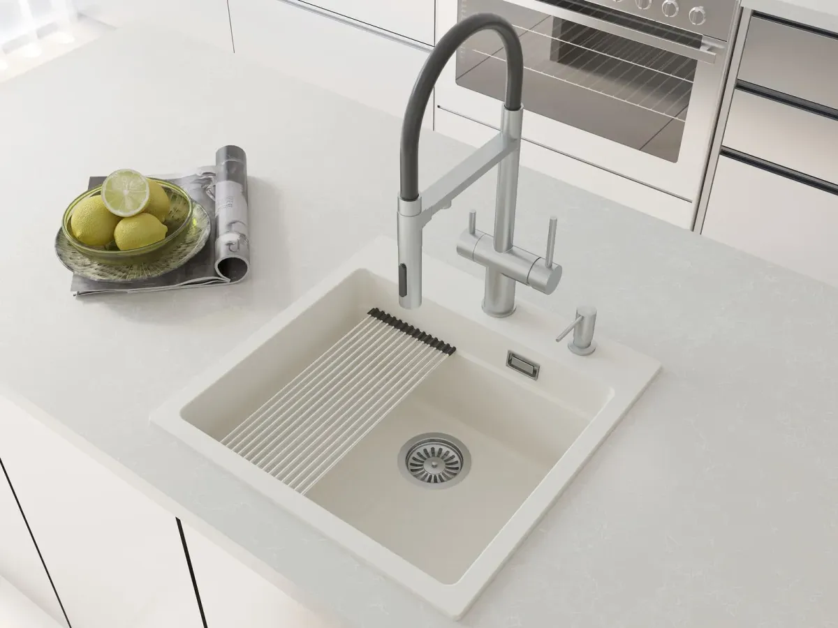 Кухонная мойка Grandex Aqua COMFORT 51F (500406) ARCTIC