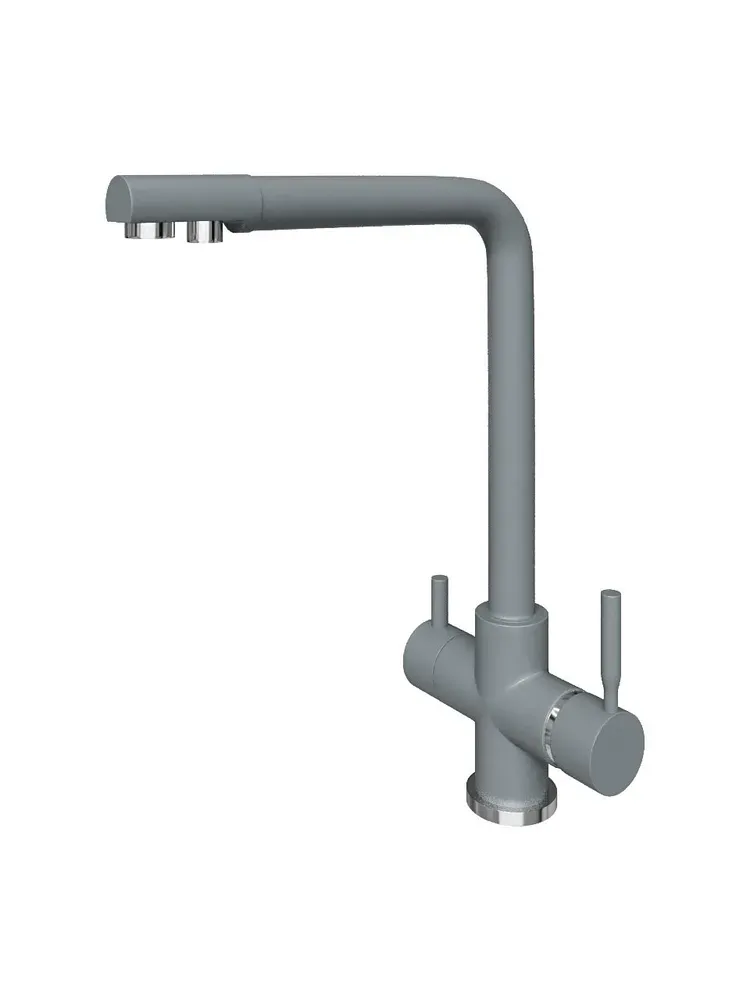 Смеситель кухонный Grandex Aqua PURE-L (9001015) CARBON