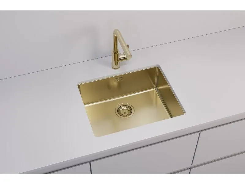 Мойка KOMBINO 50 MONARCH SAT-90 542X442X195 U в компл. с выпуском без сифона (1122674) BRONZE