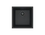 Мойка для кухни OMNI 20 GRANITAL DEEP BLACK-G90 BE 450x450x198 с сифоном(1150050) G91 CARBON