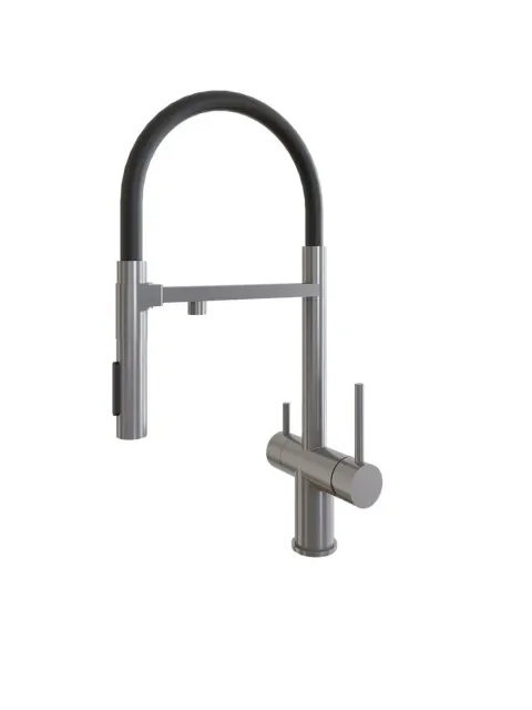 Смеситель кухонный Grandex Aqua Choice-S SAT (902015) НЕРЖ