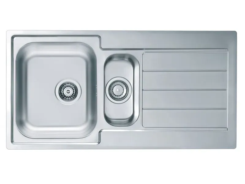 Мойка LINE MAXIM 10- 980X500 1+1/2 с сифоном 1130555 SAT